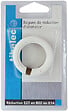 TIBELEC - Bagues abat-jour plastique - 2pces - Réduction E27/E14/B22 - vignette