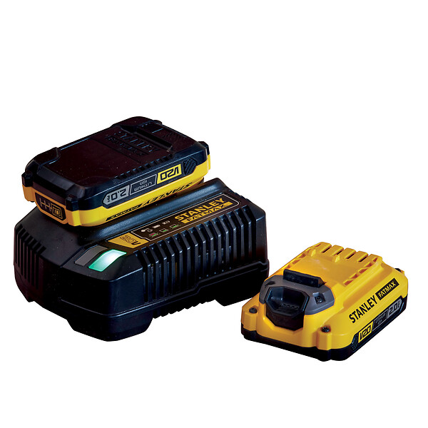 STANLEY Fatmax - Kit starter 2 batteries 18V 2Ah Li-ion - Stanley FATMAX V20 - large