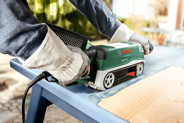 BOSCH - Ponceuse à bande PBS 75 AE - 750W - large