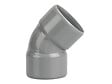 WAVIN - Coude évacuation bâtiment FF - PVC - D32mm - 45° - vignette