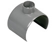 WAVIN - Selle de branchement PVC évacuation bâtiment DN100-110xDN32 - vignette