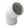 WAVIN - Coude évacuation bâtiment MF - PVC - Blanc - D40mm - 45° - vignette