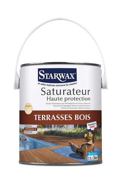STARWAX - Saturateur haute protection - Incolore - 2.5 L - large