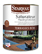 STARWAX - Saturateur pour terrasse bois - Teck - 2.5L - vignette
