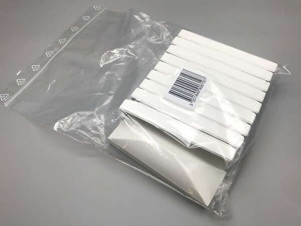 Sachet de 10 bouchons pour lisse de 120x30 - large