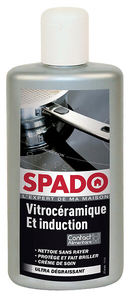 SPADO - Nettoyant pour plaque vitrocéramique Spado 250 mL - large