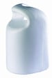 EDA - Pied de tonnelle plastique - Blanc - 8/11kg - vignette