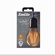XANLITE - Ampoule LED déco filament - Verre ambré - Culot E27 3,8W - vignette