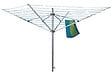 BLOME - Séchoir à linge parapluie aluminium - Argent - 50 m - vignette