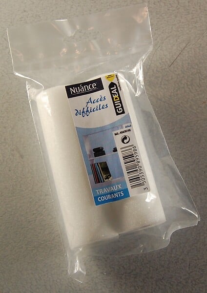 NUANCE - Mini manchon - Resine decorative - 2 recharges - 120mm - large