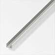 ALFER - U 10x18mm intérieur 16mm PVC blanc 1m - vignette