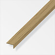 ALFER - Cornière inégale PVC chêne clair 19x22mmx1m - vignette