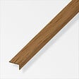 ALFER - Cornière inégale PVC chêne rustique 19x22mmx1m - vignette