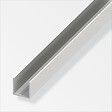 ALFER - U carré 11.5mm PVC blanc 2.5m - vignette