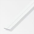 ALFER - Plat 19.5mm PVC blanc 1m - vignette