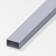 ALFER - Tube rectangulaire pour M16 19.5x35.5mm aluminium brut 1m - vignette