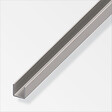 ALFER - U profilé à froid 16x16x16mm acier gris 1m - vignette