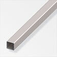 ALFER - Tube carré profilé à froid 12x12mm acier gris 1m - vignette