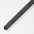 ALFER - Carré plein 10x10mm acier laminé à chaud aluminium gris 2m - vignette