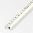 ALFER - Arrêt carrelage arrondi PVC blanc 8x2.5mm - vignette