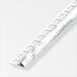 ALFER - Arrêt carrelage arrondi PVC marbre blanc 10x2.5mm - vignette