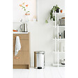 BRABANTIA - Poubelle de cuisine à pédale NewIcon - Ronde - Brilliant Steel - 20L - vignette