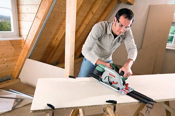BOSCH - Scie circulaire sur rail - PKS 66AF - 1600W - large