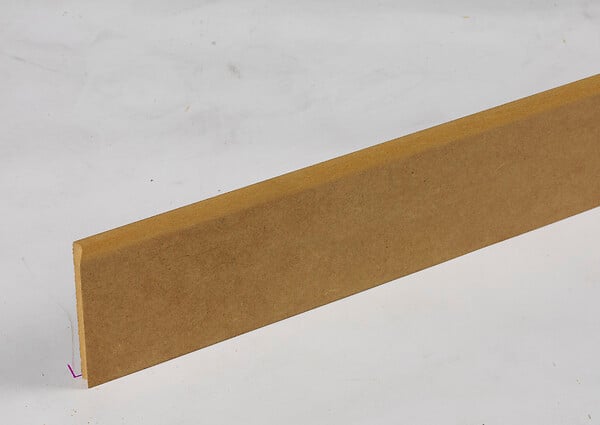 AJ TIMBER - Plinthe MDF brute bord rond - L.2200 x l.68 x H.9mm - large