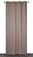 DYLREV - Rideau occultant 140x240cms coloris taupe - vignette