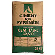 C.PYR - Ciment gris CEM II/B-L 32,5 R CE NF - Sac 25kg - vignette