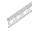 MAT INTER - Profilé d'arrêt alu équerre - Argent mat - 6mm - L.2,50m - vignette