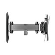 METRONIC - Support TV mural inclinable orientable 13-28 pouces - Noir - vignette