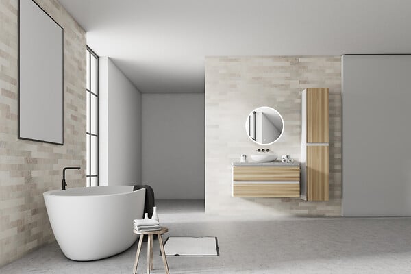 MP GLASS - MIROIR LED Renzo - D75cm - large