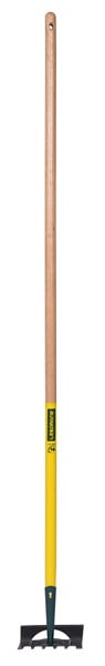 LEBORGNE - Binette-râteau Duopro 16cm - Acier - Manche bois 150cm - large