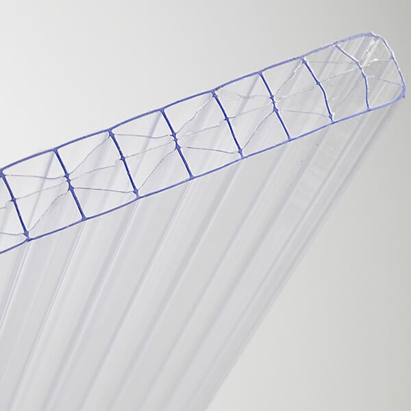 DHAZE - Plaque plate polycarbonate alvéolaire translucide - 3x0,98m - large