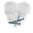ONDOFIX - Kit 10 fixations plaque toiture onde PO - vignette