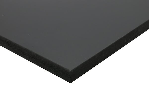XYLTECH - Panneau fibre composite noir mat 15mm 120x60cm - large