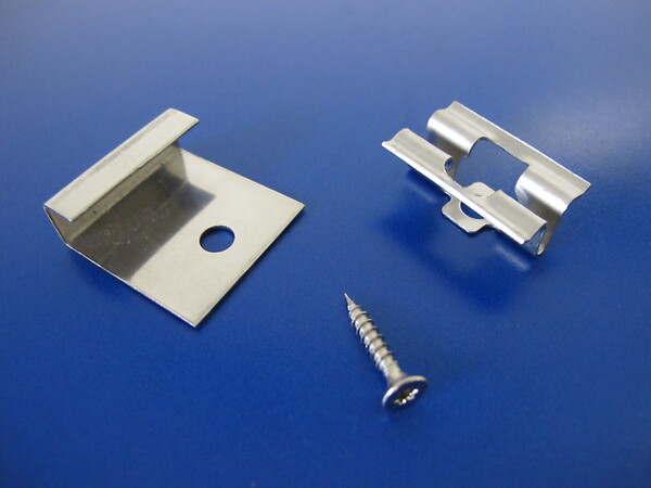 SEDPA - KIT fixations pour lames de terrasse composite XYLTECH - large