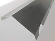 ONDOMETAL - Faîtière crantée double pan - Acier galva - Gris - 210cm - vignette