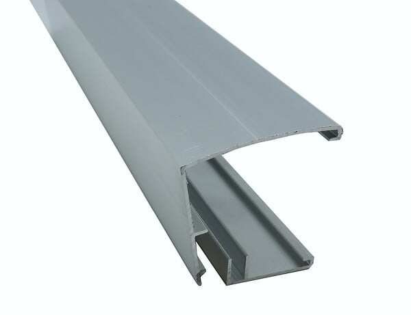 PROFILES - Profil vissable bordure - Aluminium - 4m 16-32mm - large