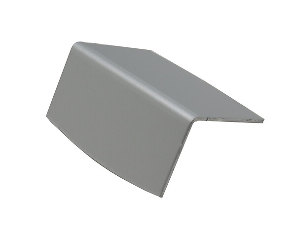 PROFILES - Lot de 7 arrêts de plaque vissable aluminium 16-32mm - large