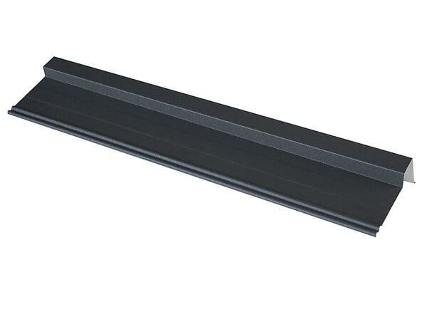 QUICKTILE - Rive pour panneau tuile laqué mat anthracite 92cm - large