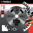 TIVOLY - Lame de scie circulaire D160, 40 dents - vignette