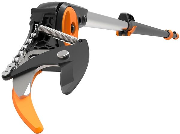 FISKARS - Coupe-branches télescopique - PowerGearx- Portée 6m - large