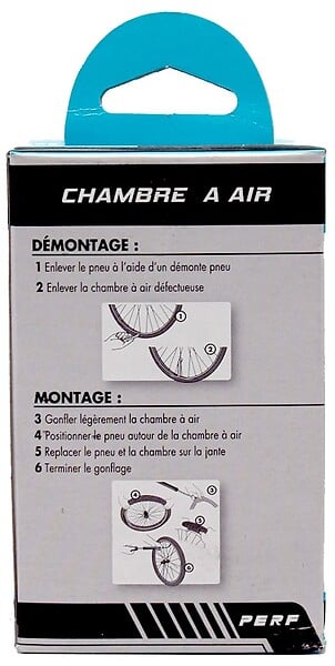 PERF - Chambre à air 27.5" - Valve Schrader - VTT - large