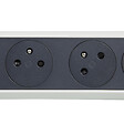 LEGRAND - Multiprise 4 prises rotative - Blanc/Gris - Câble 1,5m - vignette