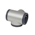 LEGRAND - Fiche multiprise 3 prises laterales aluminium peint - vignette