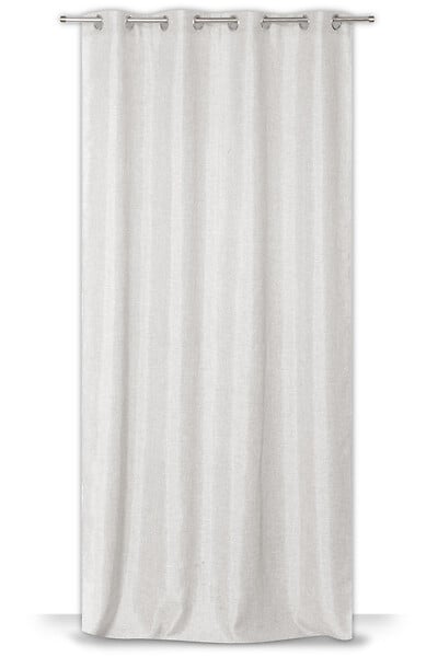 MODE DE VIE - Rideau thermique à œillets - Polyester - Ecru - 135x240cm - large