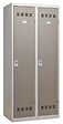 P.HENRY - Vestiaire industrie salissante 2 cases gris perle-taupe - vignette
