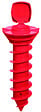 BLOME - Séchoir parapluie aluminium - Idea - 60m - Bleu - vignette